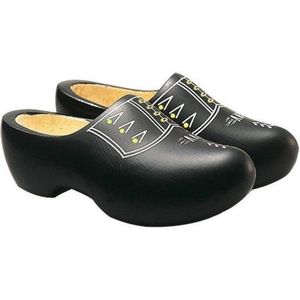 Nijhuis VV Houten Klompen - Zwart - 40