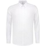 Dstrezzed Overhemd Print Vlinderstrik Wit (303244 - 100)