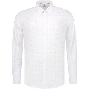 Dstrezzed Overhemd Print Vlinderstrik Wit (303244 - 100)