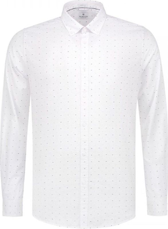 Dstrezzed Overhemd Print Vlinderstrik Wit (303244 - 100)