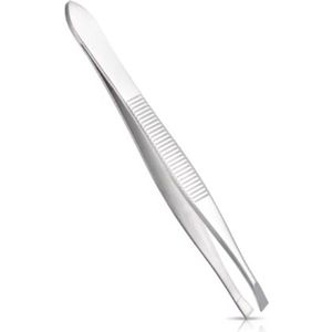 Ulanax® | Pincet - Splinters - Precisiewerk - RVS - Zilverkleurig