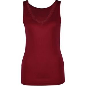 Nina von C - Dames Hemd - Paars - Luxe Onderhemd met Brede Bandjes