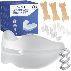 Twenty4seven® 5 in 1 Anti Snurk Set - Magnetische Neusclips - Neusspreider & Snurkbeugel - Neuspleister & Beugel - Neusstrips Tegen Snurken