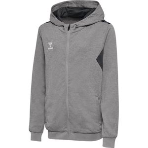 Hummel - hmlAUTHENTIC PL ZIP HOODIE KIDS - Hoodie - Zwart