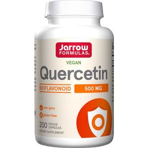 Quercetin 500mg 200 capsules - quercetine antioxidant | Jarrow Formulas