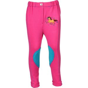Horka Rijbroek Horka Mini Knie Grip Kids Donkerroze