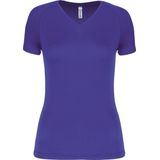PROACT - PA477 - T-shirt - Violet - Dames - V-hals