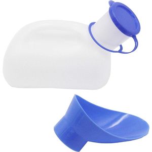 Urinaal mannen - Met deksel - Urinefles - Plasfles - Ook voor vrouwen - 2000ml - Morsbestendig - Must Have!