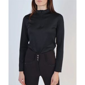 Montar Long sleeve Kirstin swarowski Black - L | Winterkleding ruiter