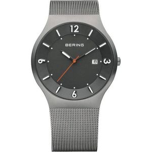 BERING 14440-077 - Horloge - Staal - Grijs - Ø 40 mm