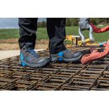 Haix Connexis Safety+ GTX Mid Grey-Blue S3 Werkschoen