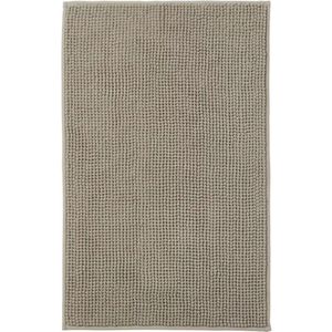 TOFTBO badkamermat microvezel beige 50x80 cm - Zacht & Sneldrogend