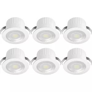 ECOWHO 6PACK Tuinverlichting met Grondspies, IP65 Waterdichte LED Tuinspot met Stekker, Warm Witte 2700K Spot Padverlichting voor Tuin, Bomen, Heggen