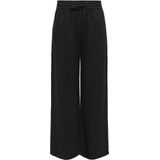 Jacqueline de Yong Broek Jdysay Hw Linen Wide Pant Wvn Noos 15318361 Black Dames Maat - W25 X L32