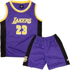 Basketbaloutfit voor Kinderen 2-delig Set voor Jongens 4-14 Jaar