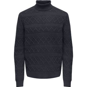 ONLY&SONS - ONSWADE REG 5 STRUC ROLL NECK KNIT - Heren - Gebreide truien