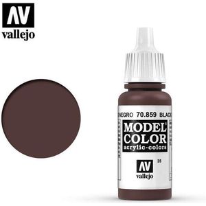 Vallejo 70859 Model Color Black Red - Acryl Verf flesje