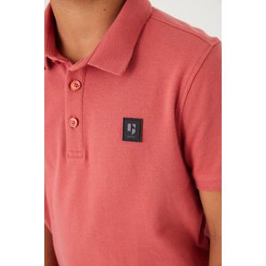 GARCIA Jongens Polo Rood - Maat 128/134