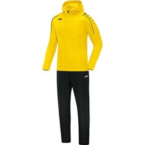 Jako - Hooded Leisure Suit Classico Junior - Kinderen - maat 128