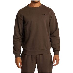 Rvca Avyft00331 Sweatshirt Bruin L Man