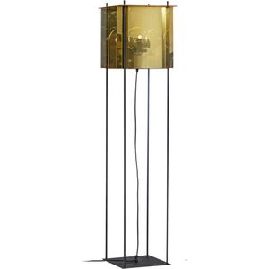 ETH Cube - Vloerlamp - Zilver Goud - 130 cm hoog