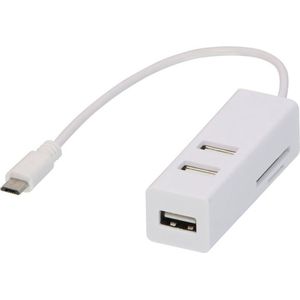 Lindy 42626 interface hub 480 Mbit/s Wit