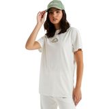 Ellesse Orenzo Oversized Korte Mouwen Hoge Hals T-shirt Wit XS Vrouw