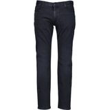 Alberto - Broek Donkerblauw Alberto Super Stretch Pantalons Donkerblauw 4237 1973