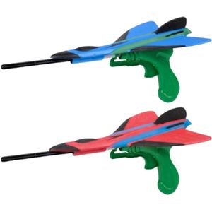 Eddy Toys Airplane launcher 2pcs pp/eva - 2 Stuks
