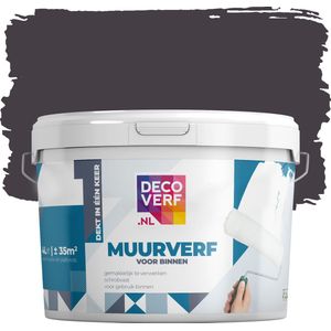 Decoverf muurverf mat nachtpaars, 4L