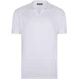 Felix Hardy - Overhemd - Wit - Korte Mouw - 100% Katoen - Heren - 2XL