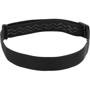 Comfortabele Vervangende Hoofdband - Zwarte Hoofdband voor Hoofdlampen Geschikt voor de Meeste Merken zoals Black Diamond - Petzl - Princeton Tec - Energizer - Fenix - Pelican