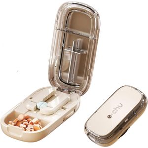 Pillensnijder - Voor Harde & Zachte Pillen - Pillensplijter - Kleine & Grote Pillen - Meerdere Pillen Tegelijk