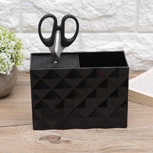 Professionele Haarverzorging Toolhouder - Scharenhouder - Snijden en Organiseren - Moderne Kammen en Borstels - Bureau Organizer (Zwart)