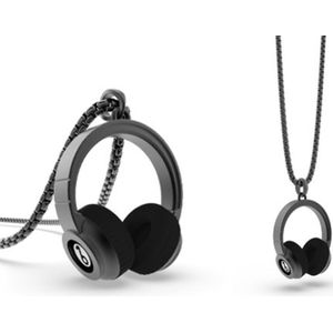 Metalmorphose halsketting On Shirt Headphone