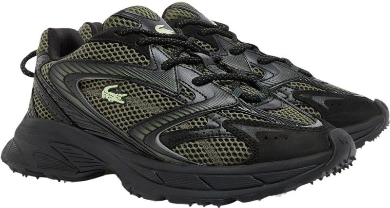 Lacoste, Heren, Schoenen, Zwart, Maat: 41 EU Synthetisch,