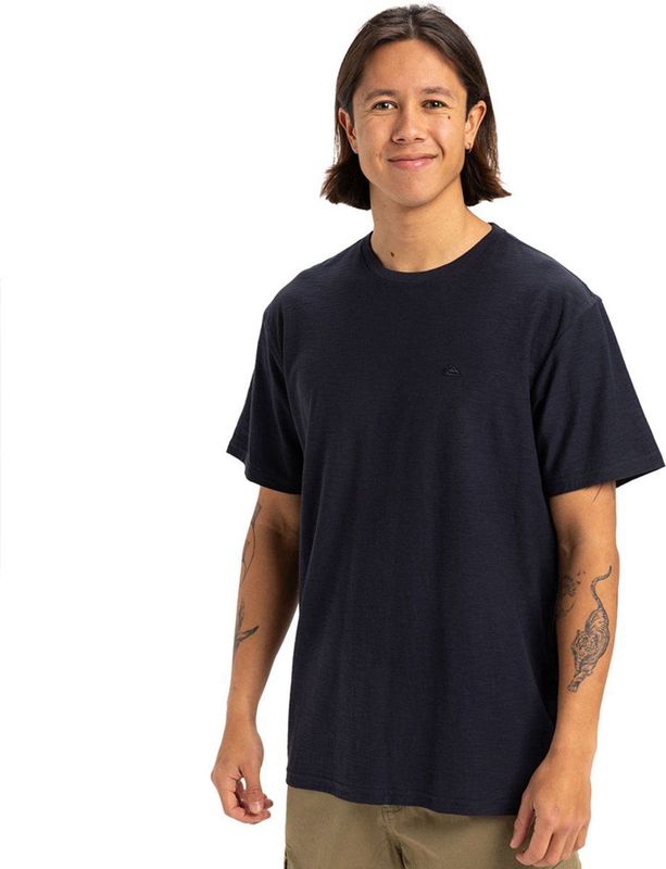 Quiksilver - Slub Roundneck - T-shirt - Donkerblauw