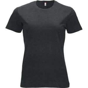 Clique New Classic-T Women 029361 - Antraciet Melange - XS