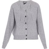 DreiMaster - Vintage - Gebreid Vest - Grijs Gemêleerd