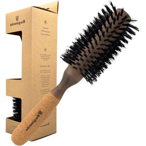 Ronde Haarborstel 20429 - Mengborstel van Hout met Kurkgreep - 16 Rijen - 29/66 mm