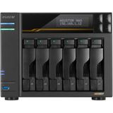Asustor Lockerstor 6 AS6806T - NAS - Met AMD Ryzen V3C14 Quad Core Processor - 6 Schijflades