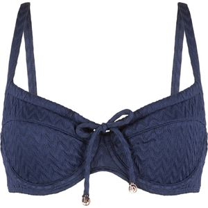 LingaDore - Bikinitop - Donkerblauw - Soft Cup - Met Beugel