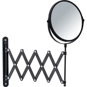 Cosmetica Exclusiv Telescopische Wandspiegel met 3-voudig spiegeloppervlak