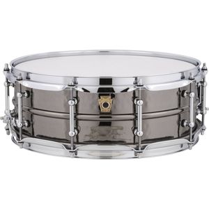 Ludwig Black Beauty Snare LB416KT, 14""x5"", Hammered, Tube Lugs - Snare drum