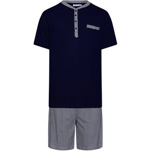 Pastunette Shortama Blue Breeze - Katoen/Modal - Blauw - Maat 4XL