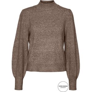 MAMA.LICIOUS VMMDOFFY LS HIGHNECK PULLOVER GA BOO Dames Trui - Maat S