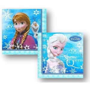 Frozen papieren servetten 33x33 (16 stuks) 2-laags Disney