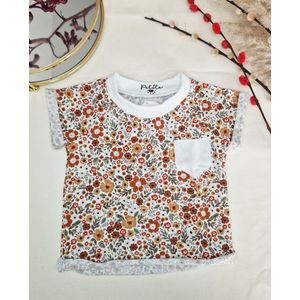 Bloomy baby T-shirt - zacht katoen | T-shirt | PETITE EvelinaApparel