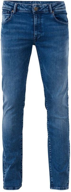 Petrol Industries - Seaham - Slim Fit Jeans - Blauw - Low Impact