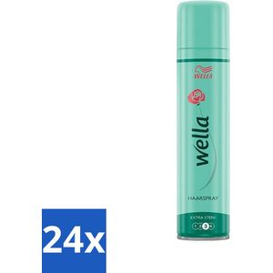 Wella Forte Hairspray Extra Sterk - Styling Spray - Ultra Sterke Versteviging - Makkelijk Uit te Borstelen - 250 ml - Voordeelverpakking - 24 stuks